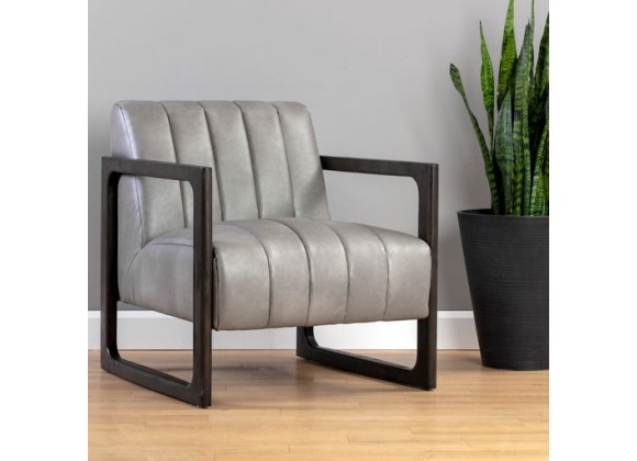 Sunpan Joaquin Lounge Chair Bravo Metal - Lifestyle