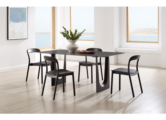 Greenington Hanna Dining Table Caviar - Lifestyle 