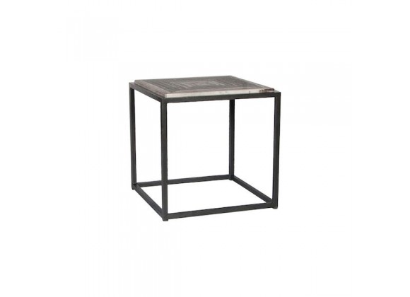 Moe's Home Collection Winslow Marble Side Table - Perspective