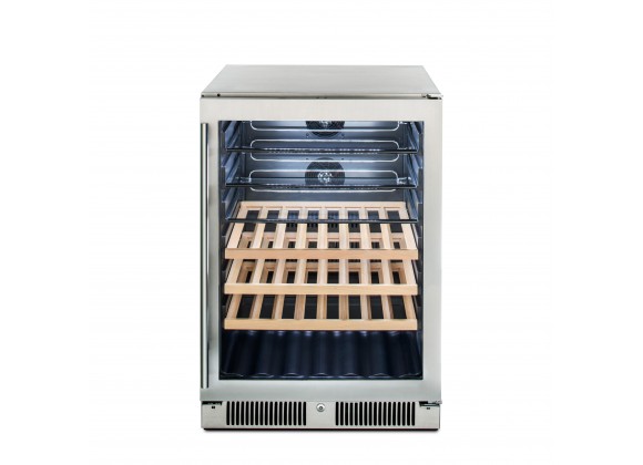 Blaze Grills Front Outdoor Beverage Cooler - Front with Dividers