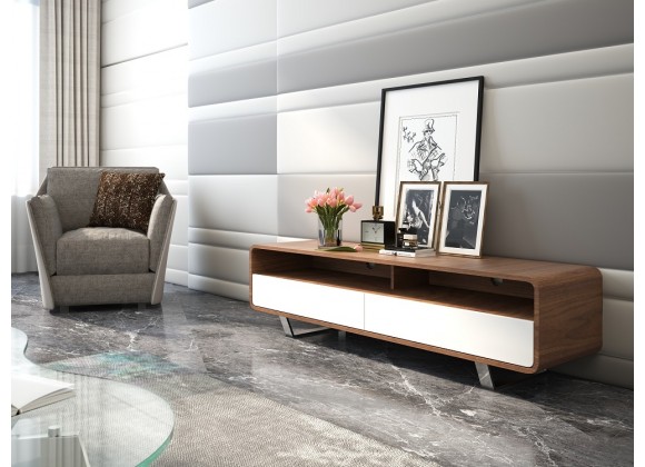 J&M Furniture Gramercy TV Base Side View