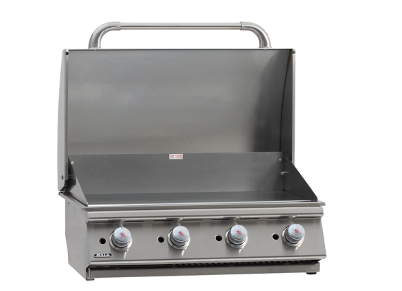 Bul BBQ 30" Commercial Griddle Drop In LP/NG - 4 Burner - Opened