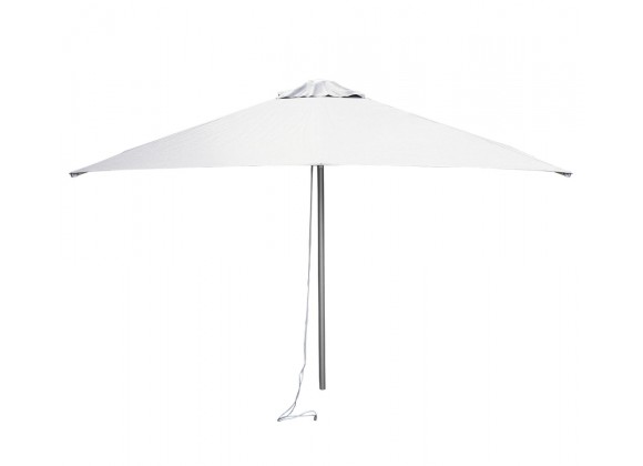 Cane-Line Harbour Parasol W/Pulley 2x2 m, Aluminium w/Dusty white fabric Aluminium w/Dusty white fabricAluminium w/Antracite fabric