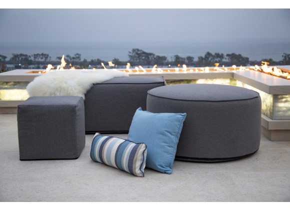 Sunset West 24" x 48" Rectangle Coffee Table/Ottoman in Heritage Granite