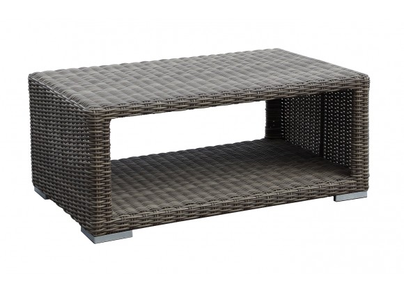 Sunset West Coronado Wicker Coffee Table - White BG