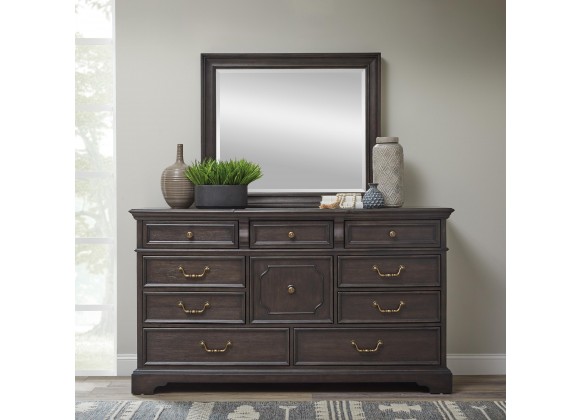 Hickory Creek 10 Drawer Dresser- Lifestyle 1