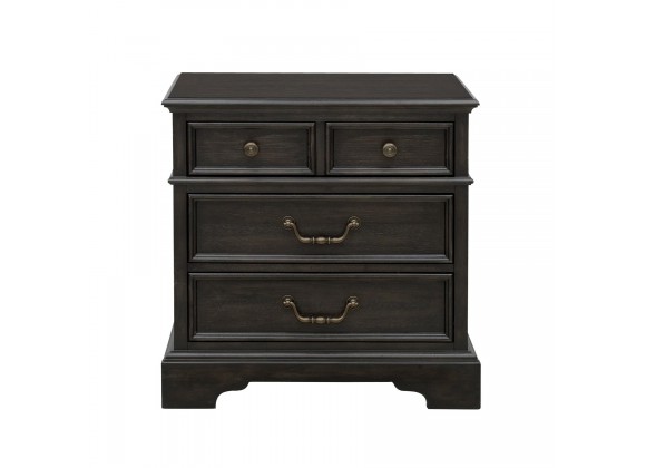 Hickory Creek 3 Drawer Nightstand-1