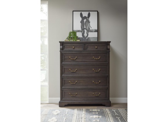 Hickory Creek 6 Drawer Chest- Lifestyle 1