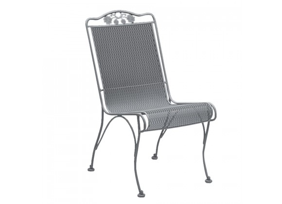 Woodard Briarwood High Back Dining Side Chair with Optional Seat Cushion