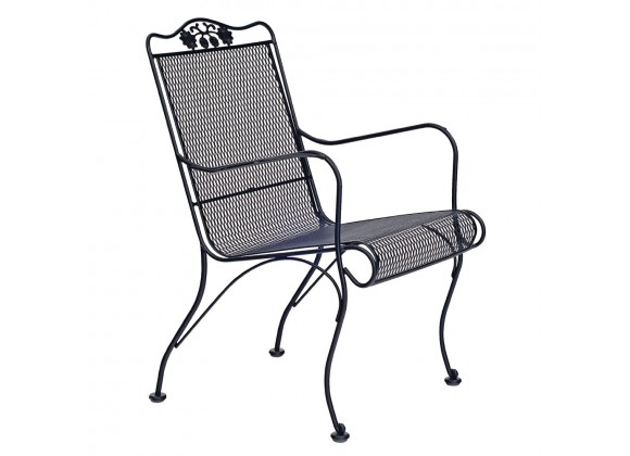 Woodard Briarwood High Back Lounge Chair with Optional Seat and Back Cushion