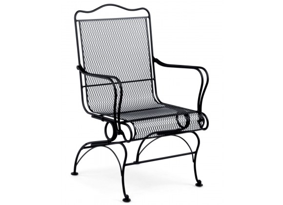 Woodard Tucson High-Back Coil Spring Chair