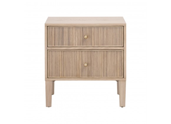 Essentials For Living Highland 2-Drawer Nightstand - Front Angle