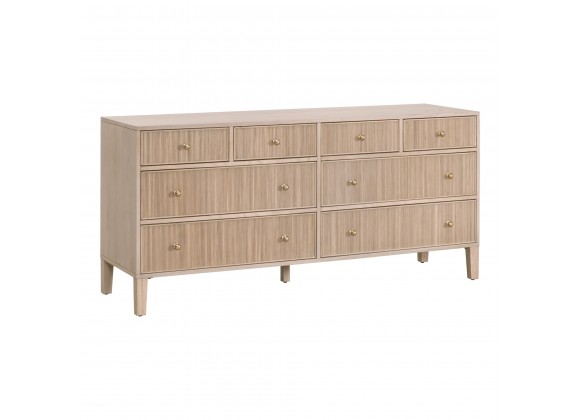 Essentials For Living Highland 8-Drawer Double Dresser - Front Side Angle