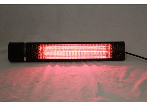 AZ Patio Heaters Wall Mount Black Electric Heater - Lifestyle