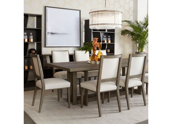 Sunpan Disera Dining Table 96'' in Ash Grey - Lifestyle