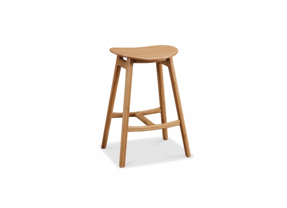 Greenington Skol Counter Height Stool Caramelized - Set of 2 - Front Side Angle