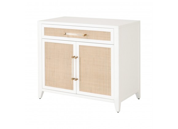 Essentials For Living Holland Media Chest - Front Side Angle