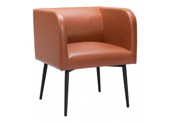 Horbat Dining Chair in Brown- Side view 1