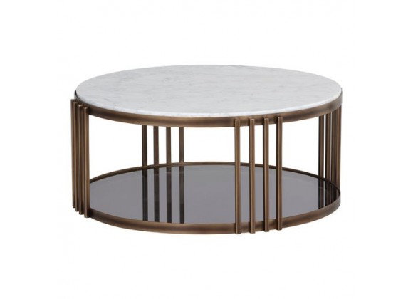 Sunpan Naxos Coffee Table - Front Angle