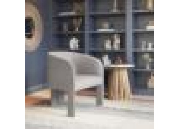 Zuo Modern Hull Accent Chair in Slate Gray - Lifestyle 1