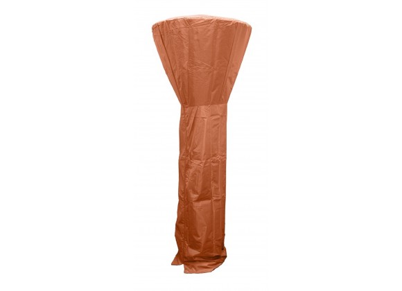 AZ Patio Heaters Tall Patio Heater Cover in Paprika - Front Angle