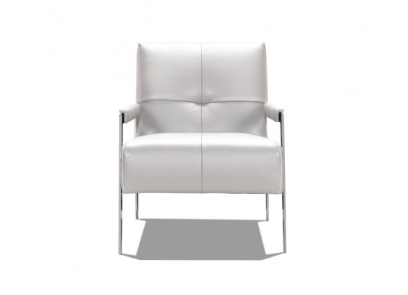 J&M Furniture I765 Arm Chair in Light Grey