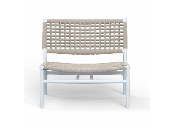 Sunset West Bahia Cushionless Accent Chair - Front Angle