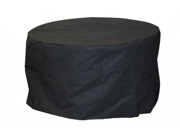Outdoor Greatroom Company Round Fire Pit Cover for the Aztec and Saturn Fire Pits - Angle