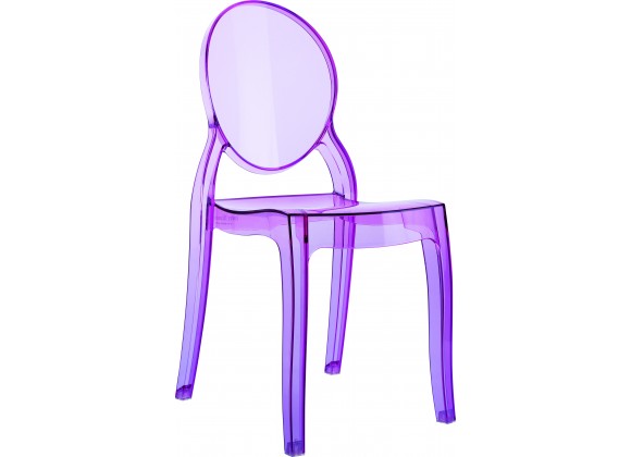 Baby Elizabeth Kids Chair - Transparent Pink