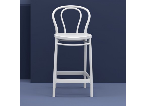 Victor Counter Stool White - Lifestyle