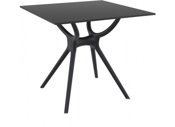 Air Square Table 31 inch - Black - Angled