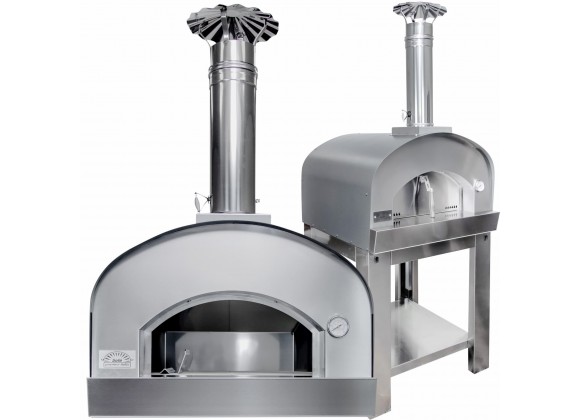 Sole Gourmet Italia 24" x 24" XLarge Wood-fired Pizza Oven with Rubber Feet