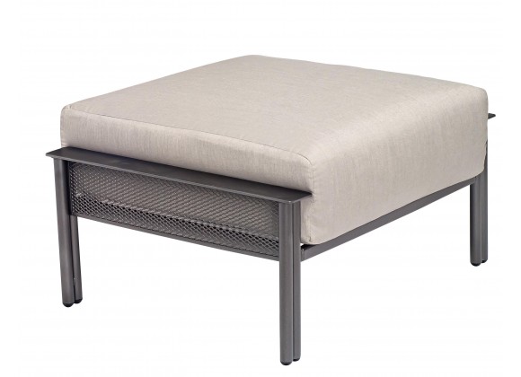 Woodard Jax Ottoman - Angled