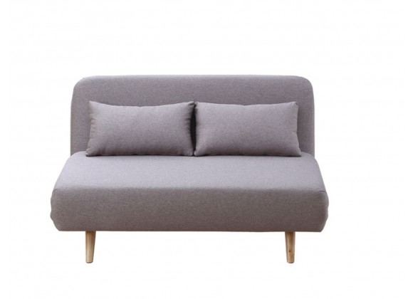 J&M Furniture Premium Sofa Bed JK037-2 in Beige Fabric