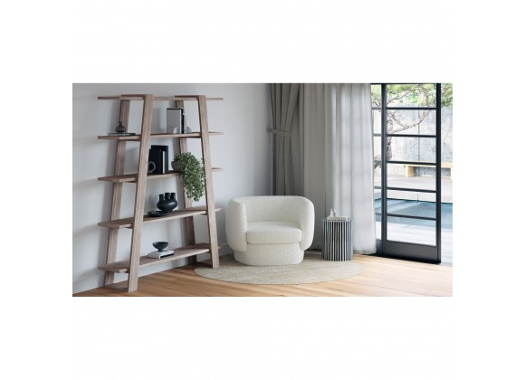 Moe's Home Collection Koba Chair - Maya White - Lifestyle
