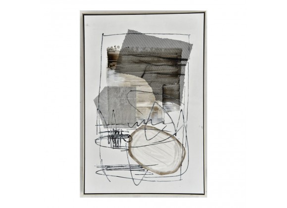 Moe's Home Collection Shade Abstract II Wall Art - Front Angle