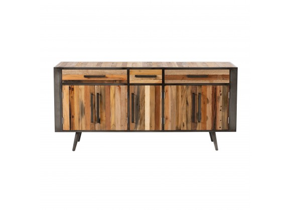 Nova Solo Nordic Buffet - 5 Doors, 3 Drawers - Front Angle