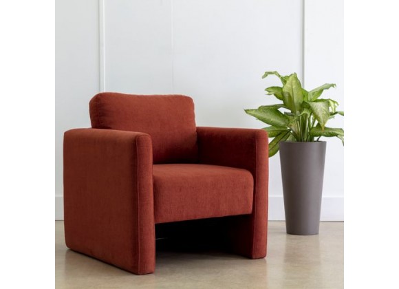 Sunpan Ryanne Armchair - Treasure Russet - Lifestyle