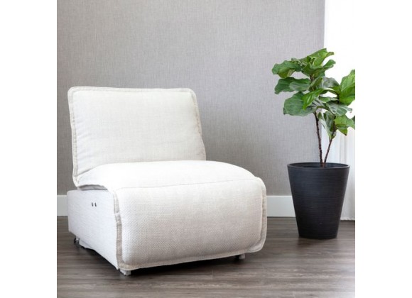 Sunpan Nora Power Recliner - Motto Stucco - Lifestyle