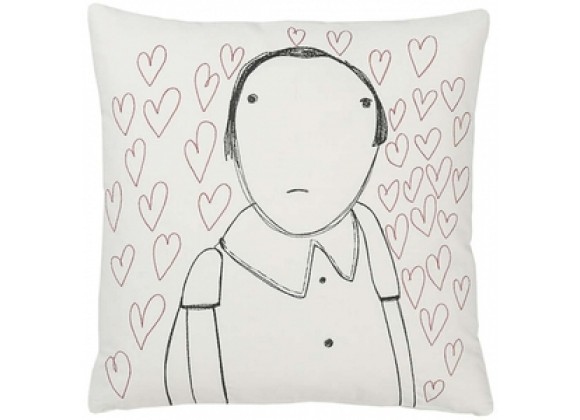 k studio Strange Portrait Series - Lovesick Girl Pillow