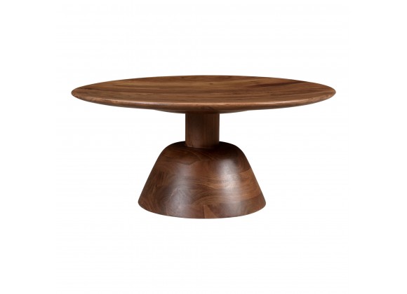 Moe's Home Collection Nels Coffee Table Dark Brown - Front Angle