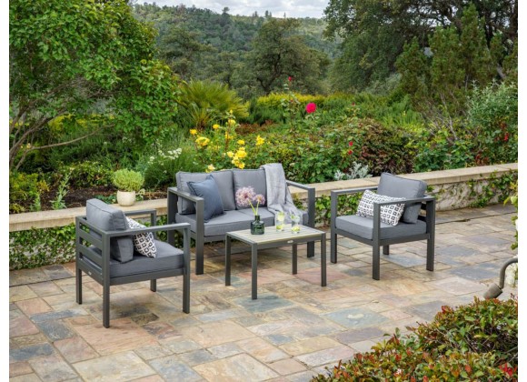 Tortuga Outdoor Lakeview 4pc Conversation Set