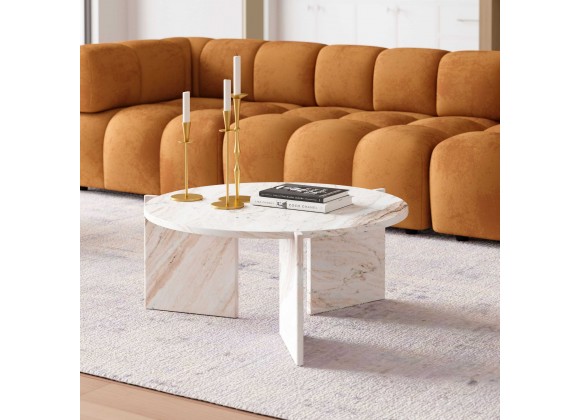 Lancaster Coffee Table Natural - Lifestyle