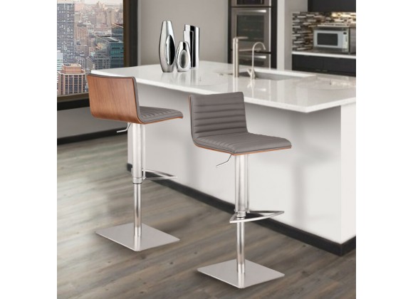 Cafe Contemporary Adjustable Barstool