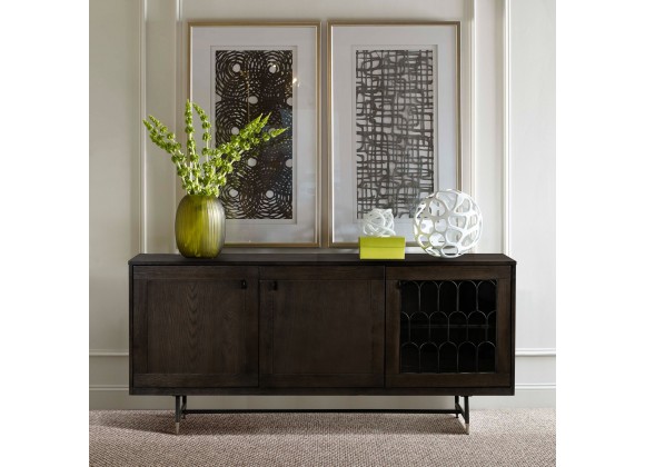 Gatsby Oak and Metal  Buffet Cabinet - Lifestyle