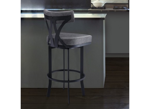 Ruby Contemporary 26" Bar Height Barstool