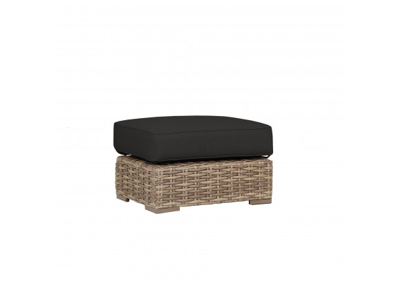 Havana Ottoman in Spectrum Carbon w/ Self Welt - Front Side Angle