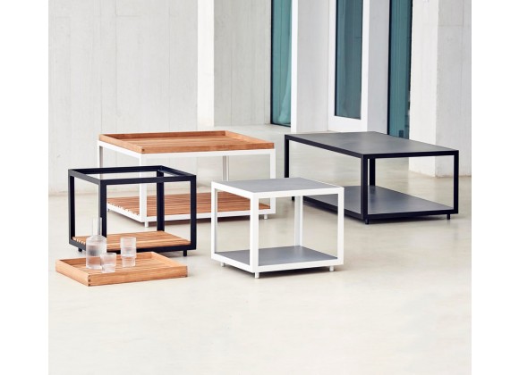 Cane-Line Level Coffee Table Large Table Top 2 (Pcs) multi size view