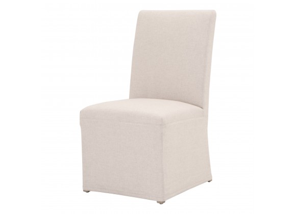 Essentials For Living Levi Dining Chair in Jute - Front Side Angle