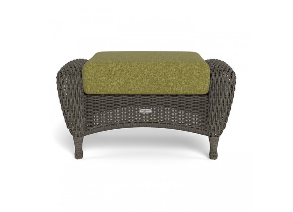 Tortuga Outdoor Sea Pines Ottoman- Tortoise Front